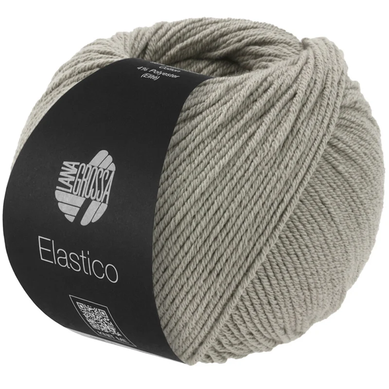 Lana Grossa Elastico 195 Silver grey