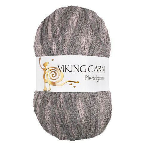 Viking Pleddgarn 766 Pink/gray