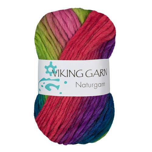 Viking Naturgarn 638 Multi green/pink