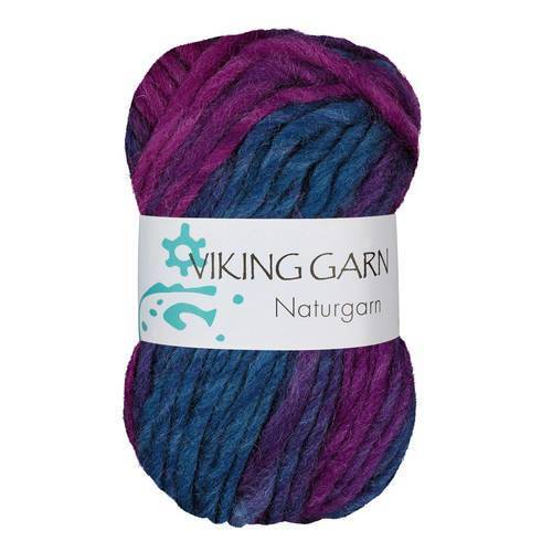 Viking Naturgarn 675 Multi cerise/green