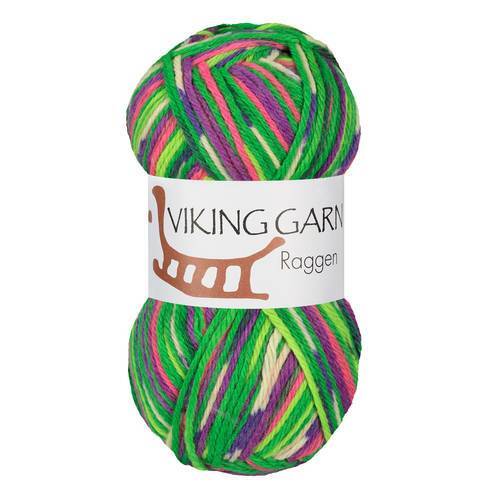 Viking Raggen 739 Multi green/pink