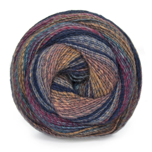 Mayflower Taormina 006 Plum/Navy/Petrol/Sand