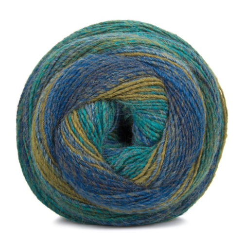 Mayflower Taormina 011 Green/Denim blue/Mustard/Navy blue