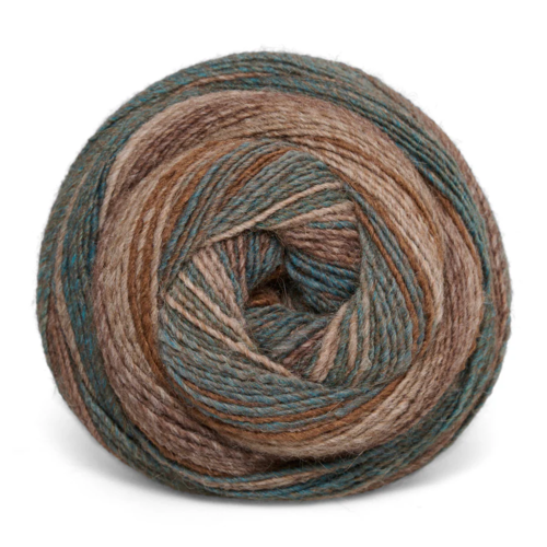 Mayflower Taormina 021 Cognac/ Dusty Petrol/ Walnut/ Truffle