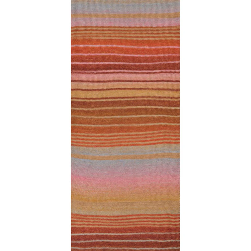 Mayflower Taormina 019 Rust/ Khaki/ Light Blue/ Hydrangea