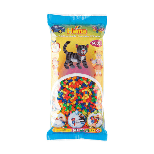 Hama Midi Beads, Mix, 6000 pcs