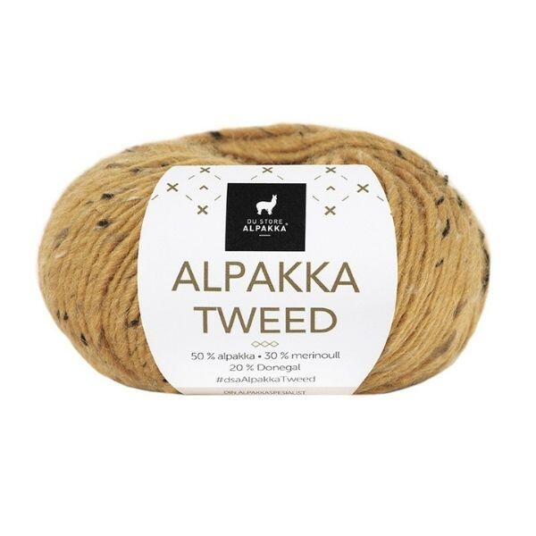 Du Store Alpakka Tweed 118 Yellow