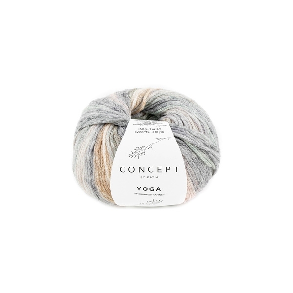 Katia Yoga 201 Rose-Blue green