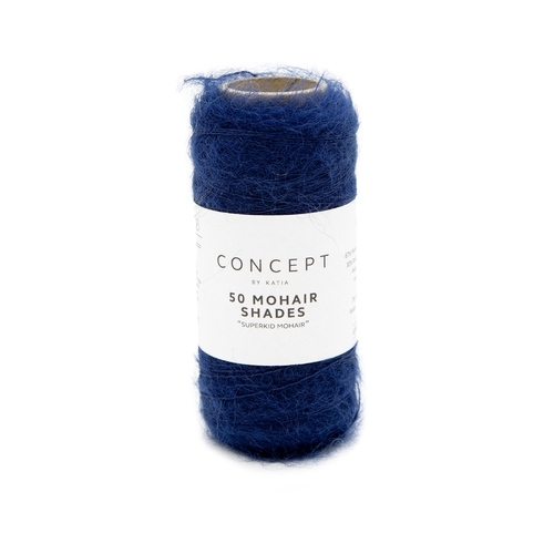 Katia 50 Mohair Shades 34 Very dark blue