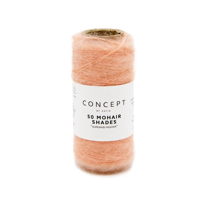 Katia 50 Mohair Shades 41 Orange salmon