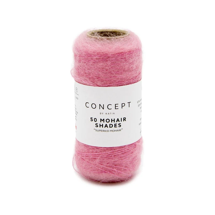 Katia 50 Mohair Shades 36 Bubblegum