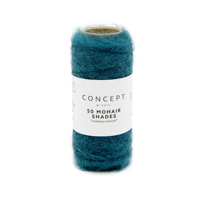 Katia 50 Mohair Shades 29 Green blue