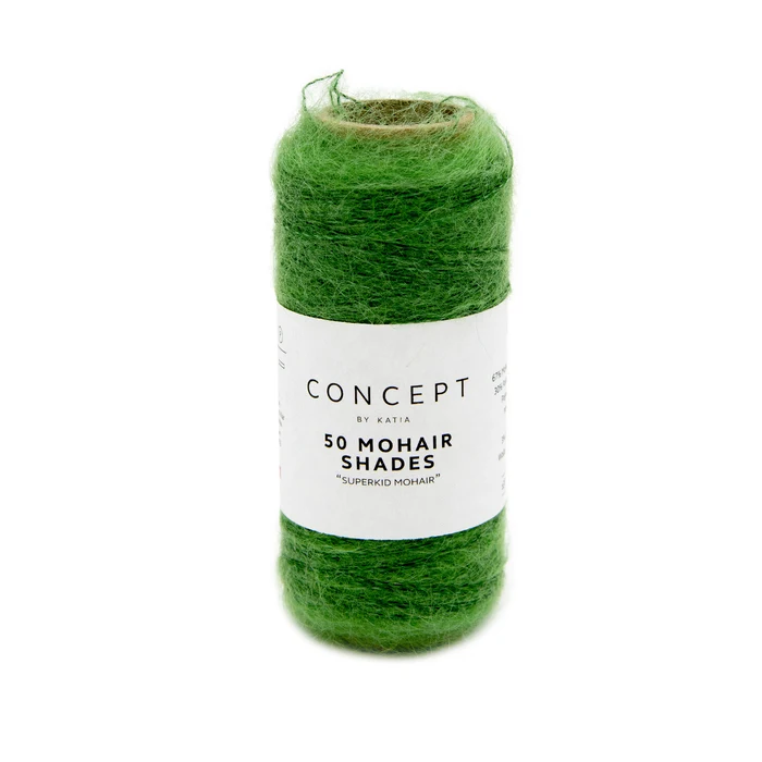 Katia 50 Mohair Shades 23 Mint green