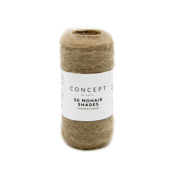 Katia 50 Mohair Shades 8 Stone grey