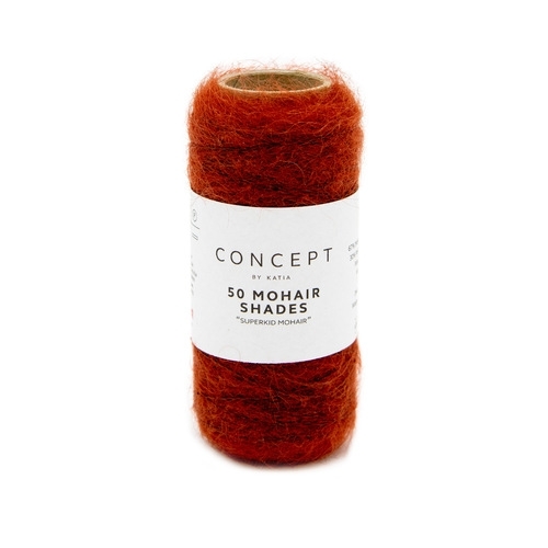 Katia 50 Mohair Shades 49 Rust