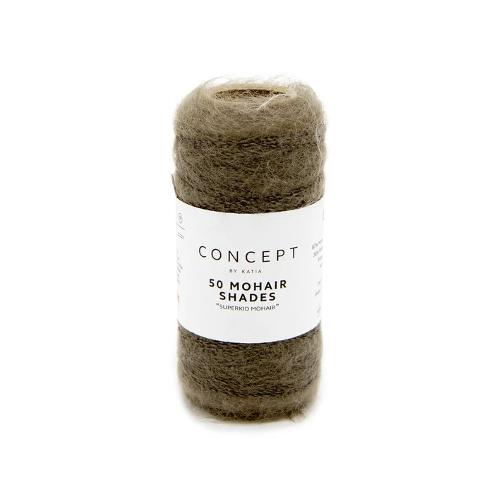Katia 50 Mohair Shades 9 Light brown