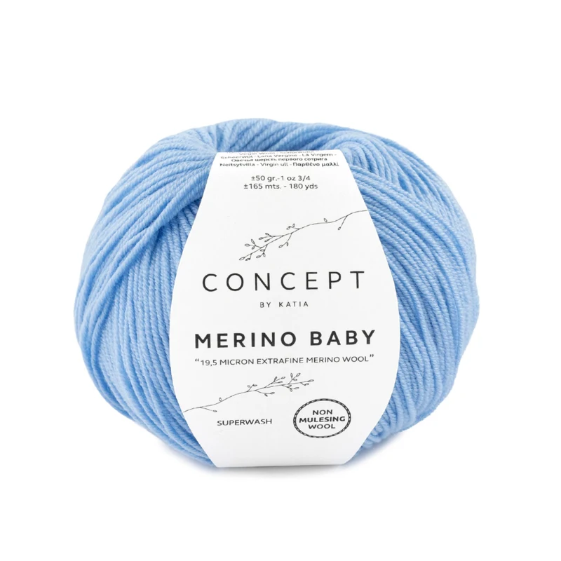 Katia Concept Merino Baby 041 Light blue
