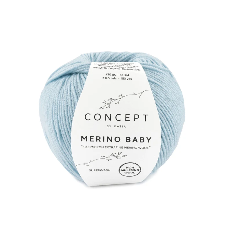 Katia Concept Merino Baby 080 Light jeans