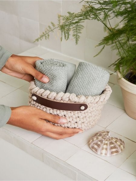 DMC Gift of Stitch Crochet Kit, Storage Basket