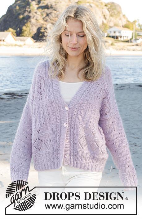 241-10 Fabled Harbour Cardigan by DROPS Design