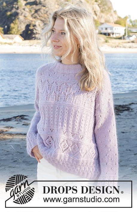 241-9 Fabled Harbour Sweater by DROPS Design