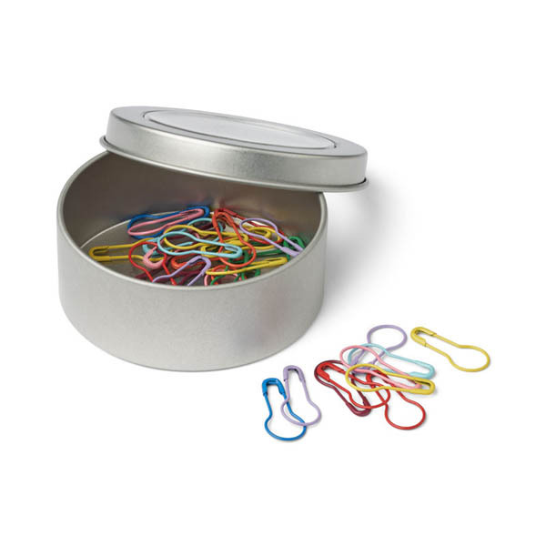 HobbyArts Stitch Markers, Assorted Colours, 25 pcs.