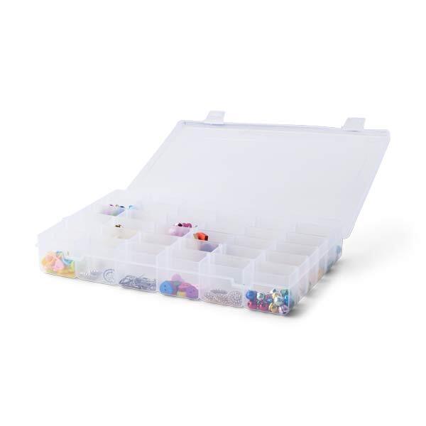 LindeHobby Organizer, Transparent, 36 compartments