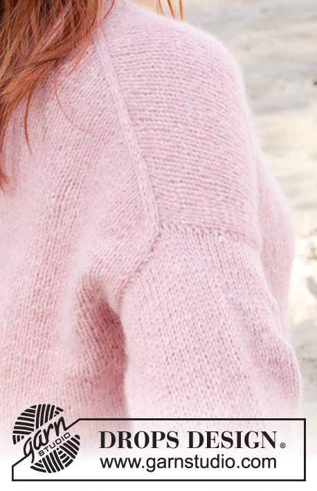 240-29 Elodie Cardigan by DROPS Design