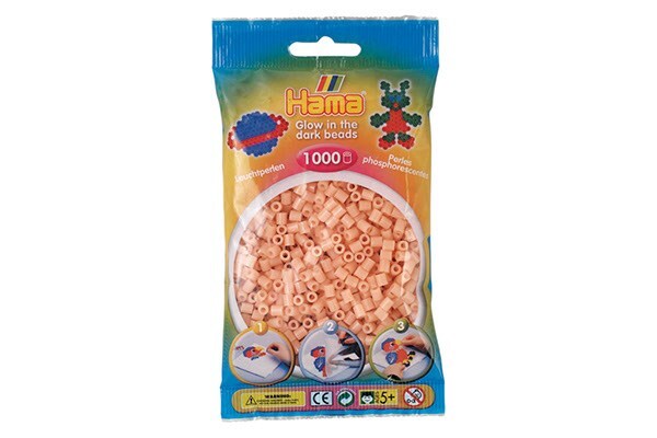 Hama Midi Beads, Luminescent, 1000 pcs