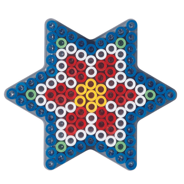 Hama Maxi Pegboard, transparent - Star 8222