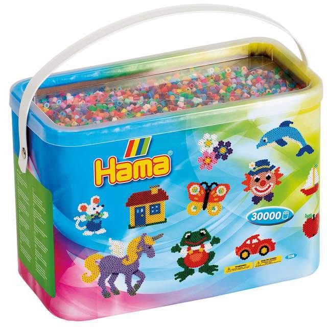 Hama Midi Beads, 30.000 pcs. - Mix 68