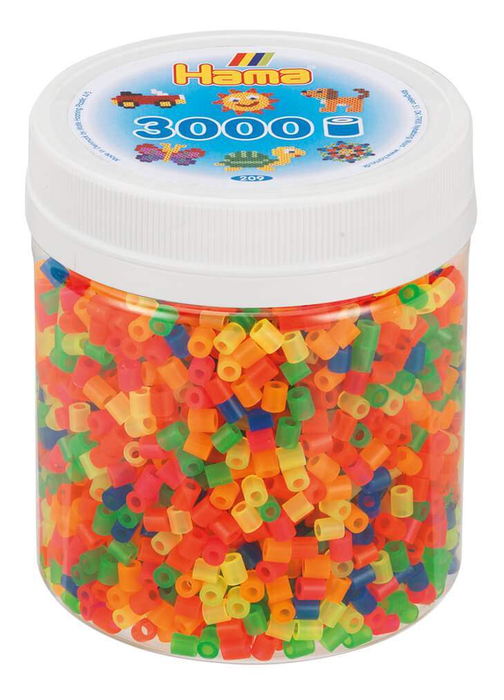 Hama Midi Beads, 3000 pcs.