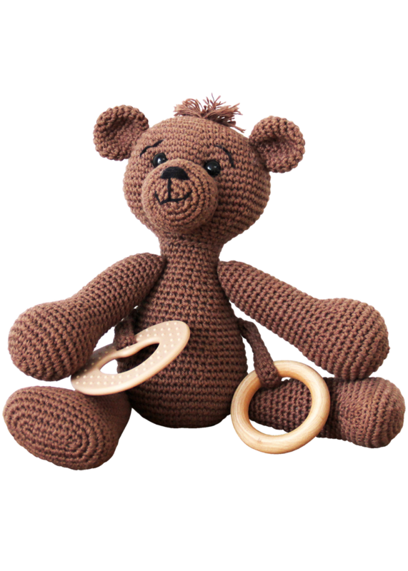 Sensory Teddy Kit - Dark brown