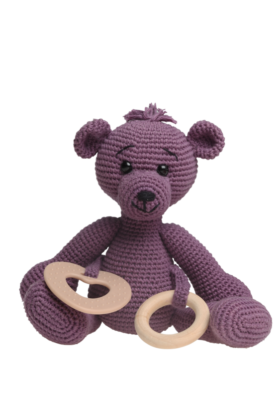 Sensory Teddy Kit - Dark purple