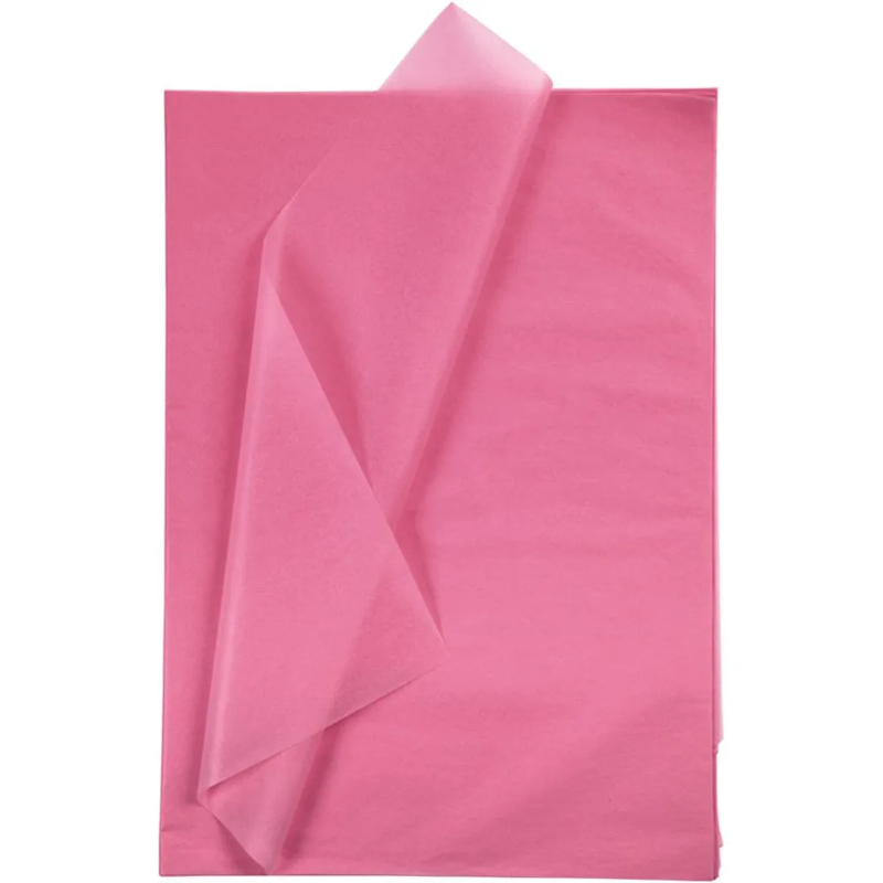 Tissue Paper, 10 Sheets, 50x70 cm Pink