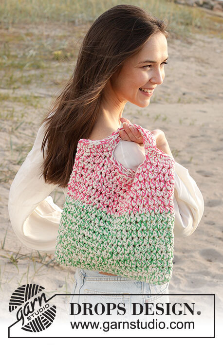 238-8 Sweet Melon Bag by DROPS Design
