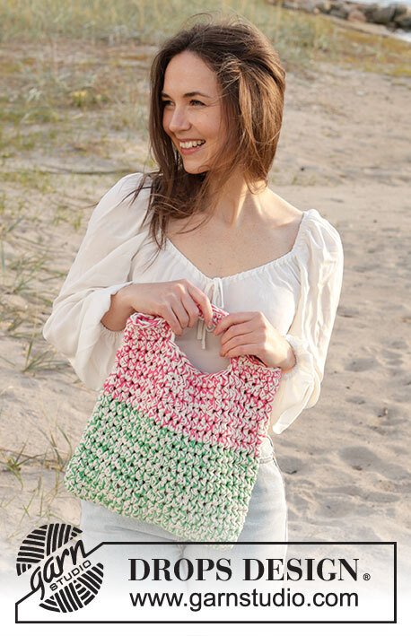 238-8 Sweet Melon Bag by DROPS Design
