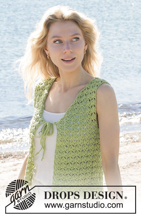 241-24 Boogie Nights Vest by DROPS Design