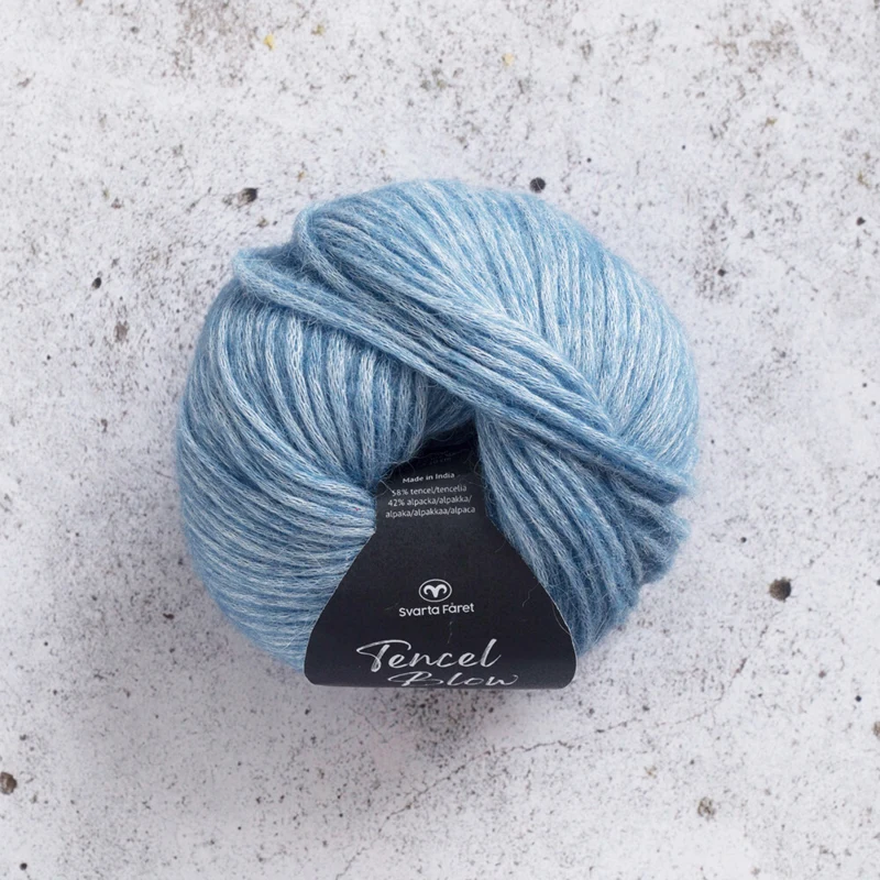 Svarta Fåret Tencel Blow 73 Porcelain Blue