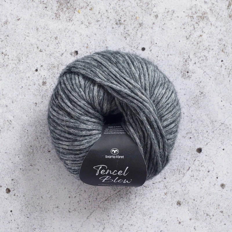 Svarta Fåret Tencel Blow 01 Gunmetal Black