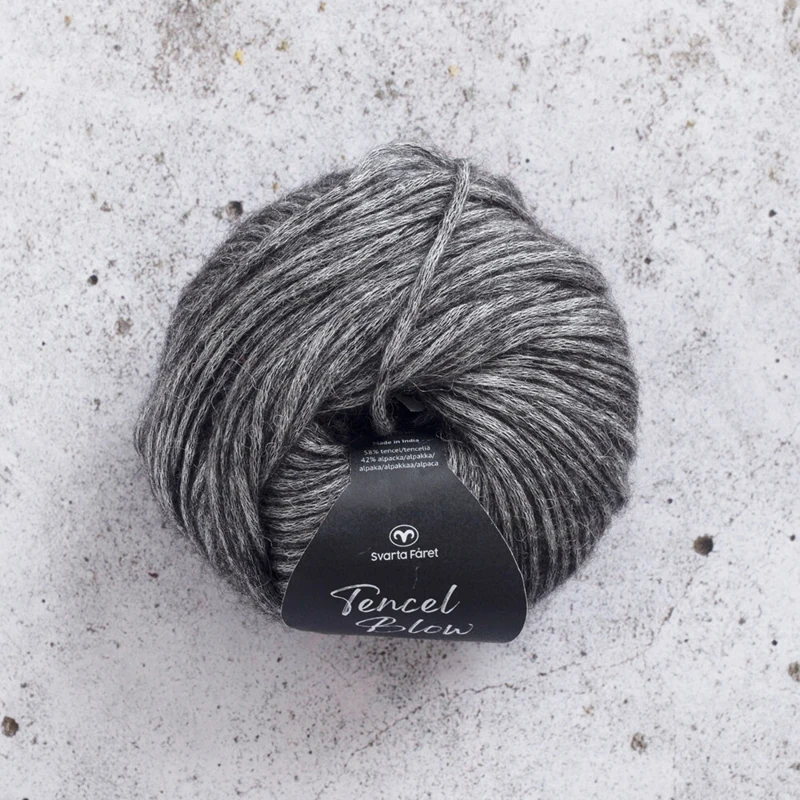 Svarta Fåret Tencel Blow 09 Shadow Grey