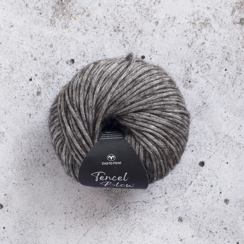 Svarta Fåret Tencel Blow 25 Espresso Black