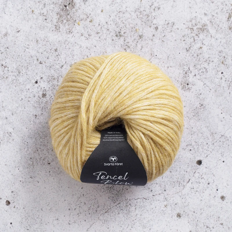 Svarta Fåret Tencel Blow 31 Nacho Yellow