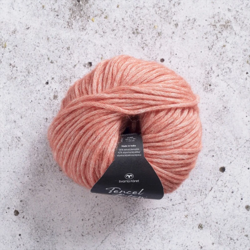 Svarta Fåret Tencel Blow 45 Melon Red
