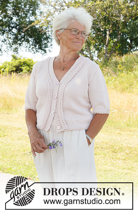 232-48 Evening Walk Cardigan by DROPS Design