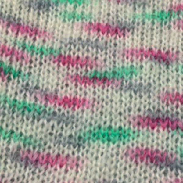 Permin Bella Color 55 Off-white/green/pink