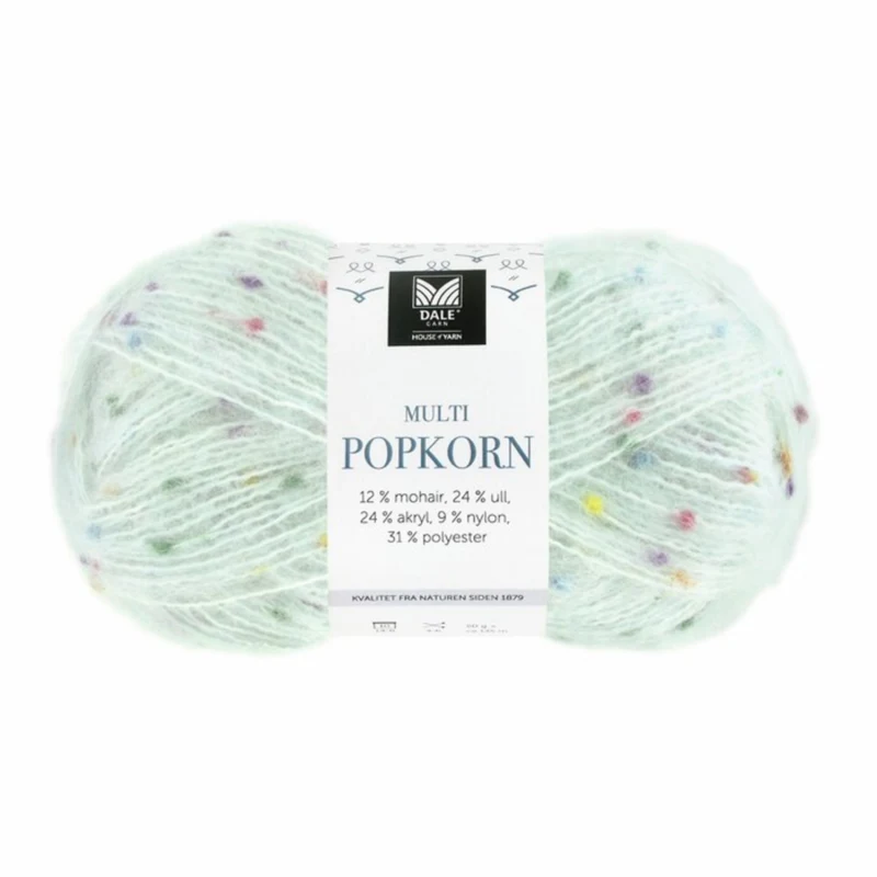 Gjestal Multi Popkorn 506 Light Blue