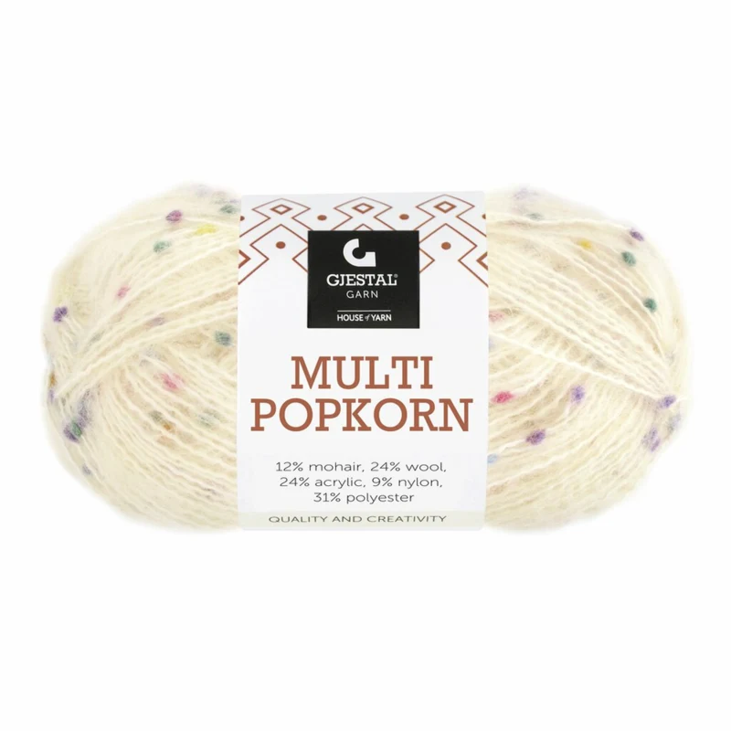 Gjestal Multi Popkorn 502 Natural