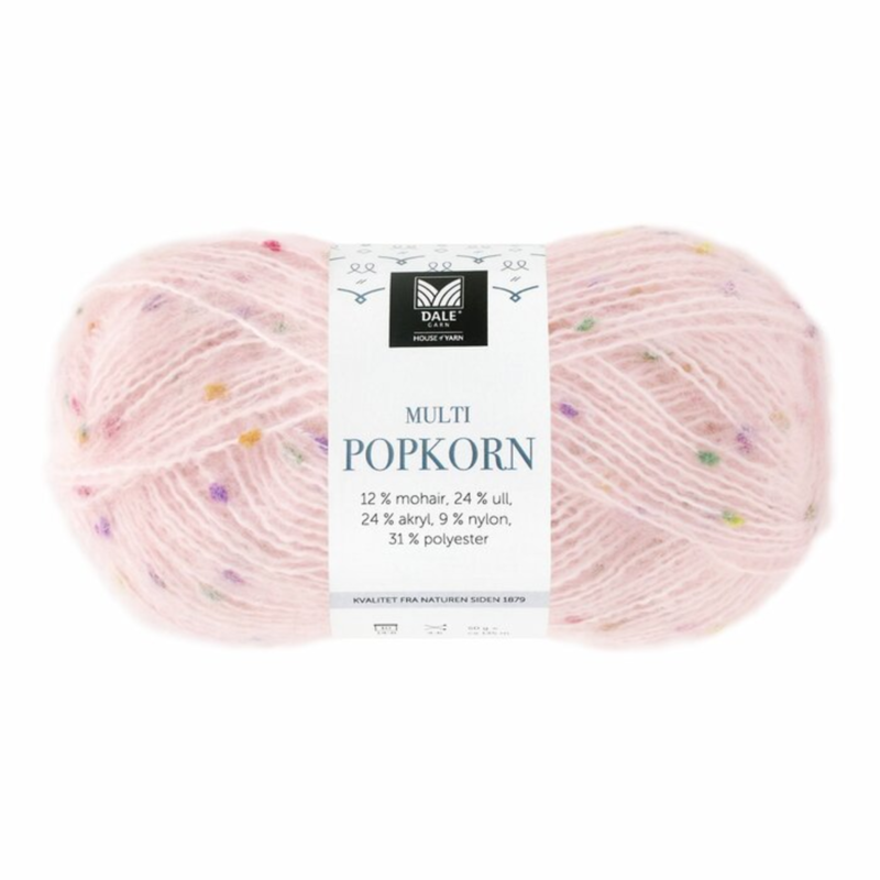 Dale Multi Popkorn 504 Light Pink