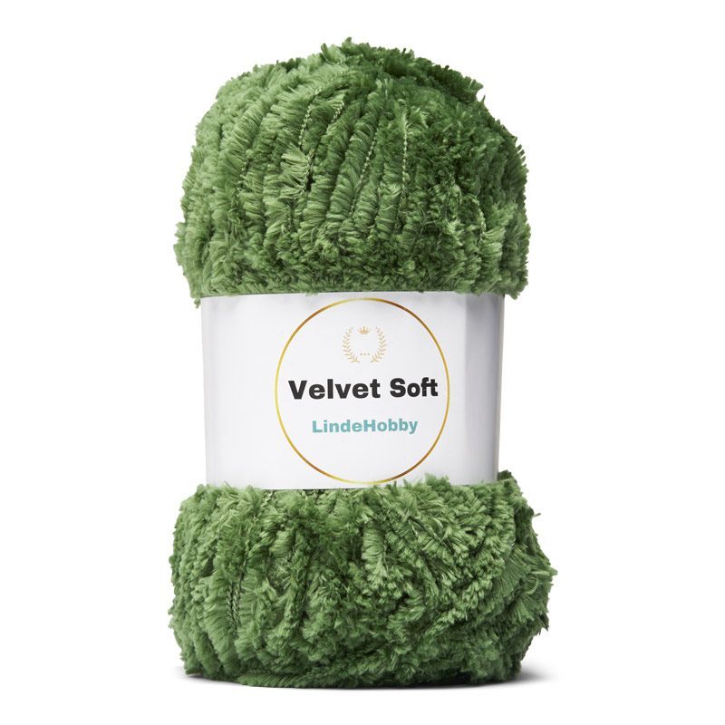 LindeHobby Velvet Soft 17 Olive Green